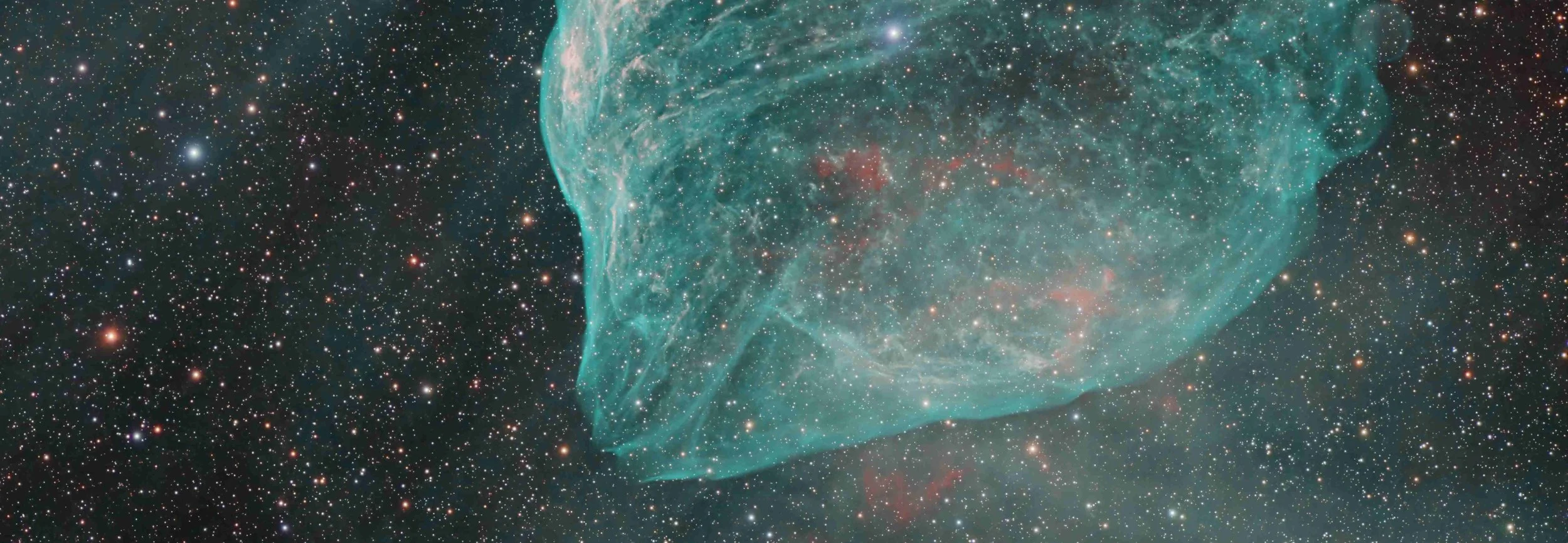 バシャール・シリウス・ドルフィン・クリスタル Dolphin Head Nebula Sh2-308 — Bruce Charlier Astrophotography